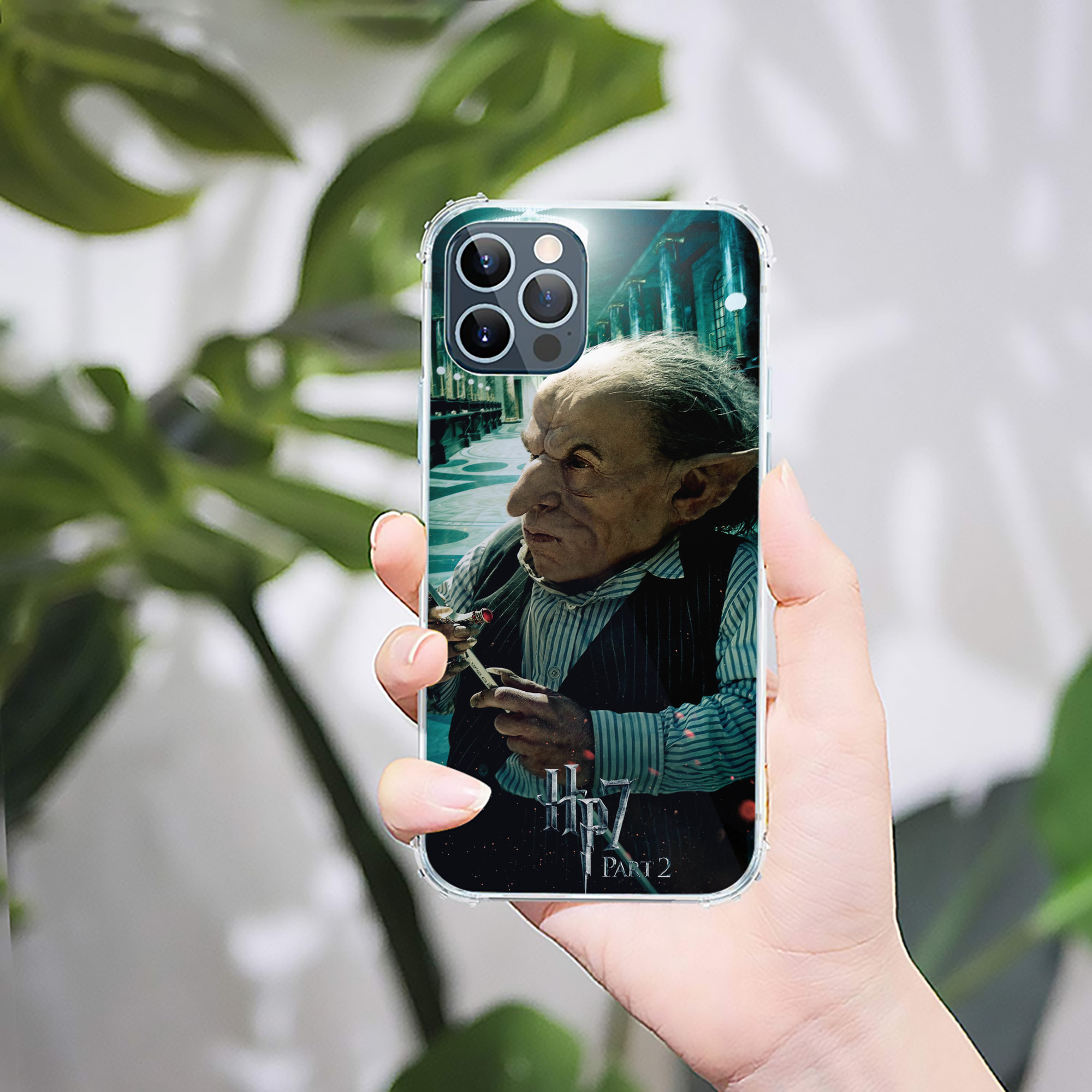 （画像用） Harry Potter ハリー・ポッターシリーズ 【iPhone 12シリーズ対応】透明スマホケース（クリアソフトケース）